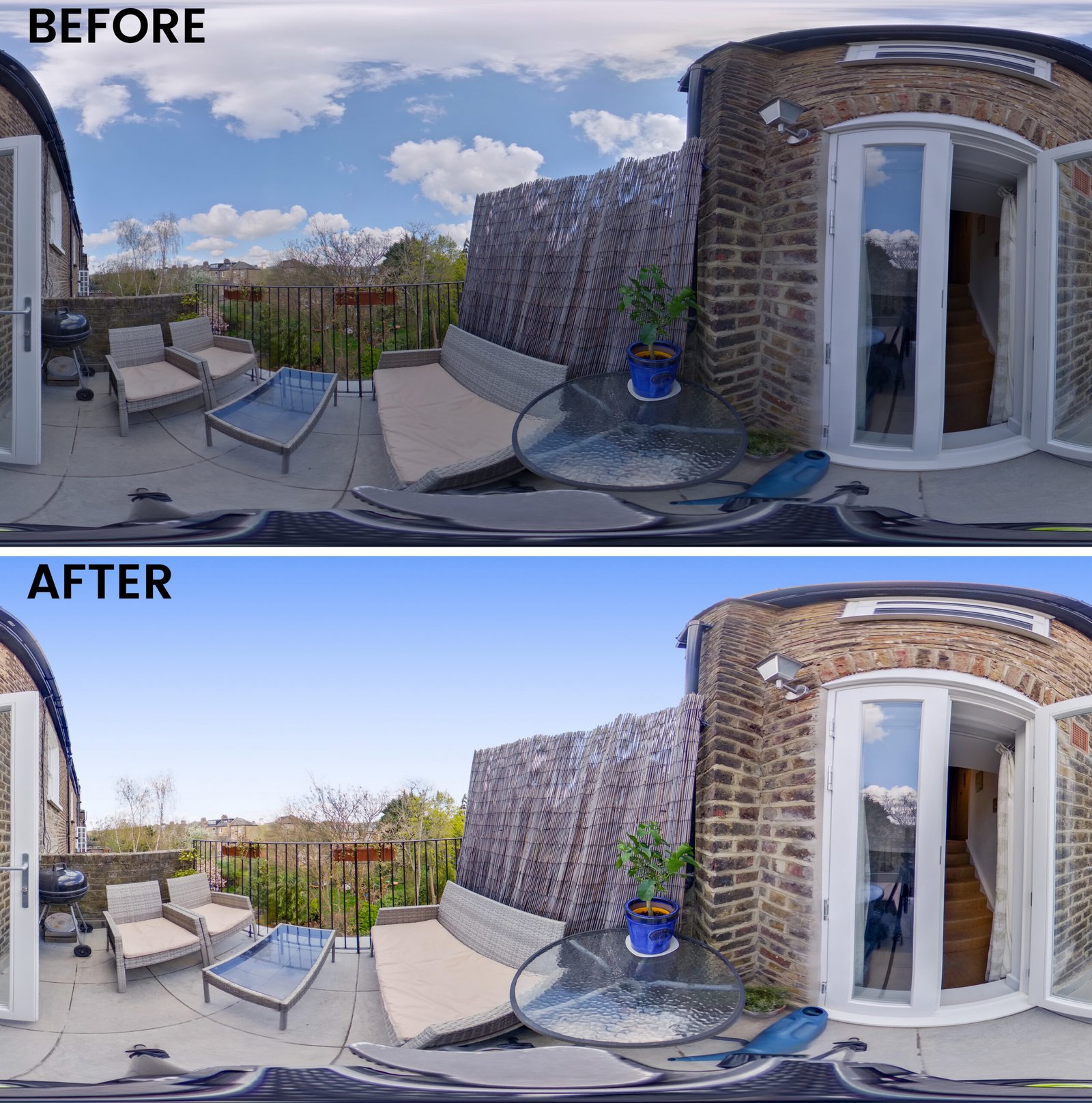 360° Panorama — Balcony