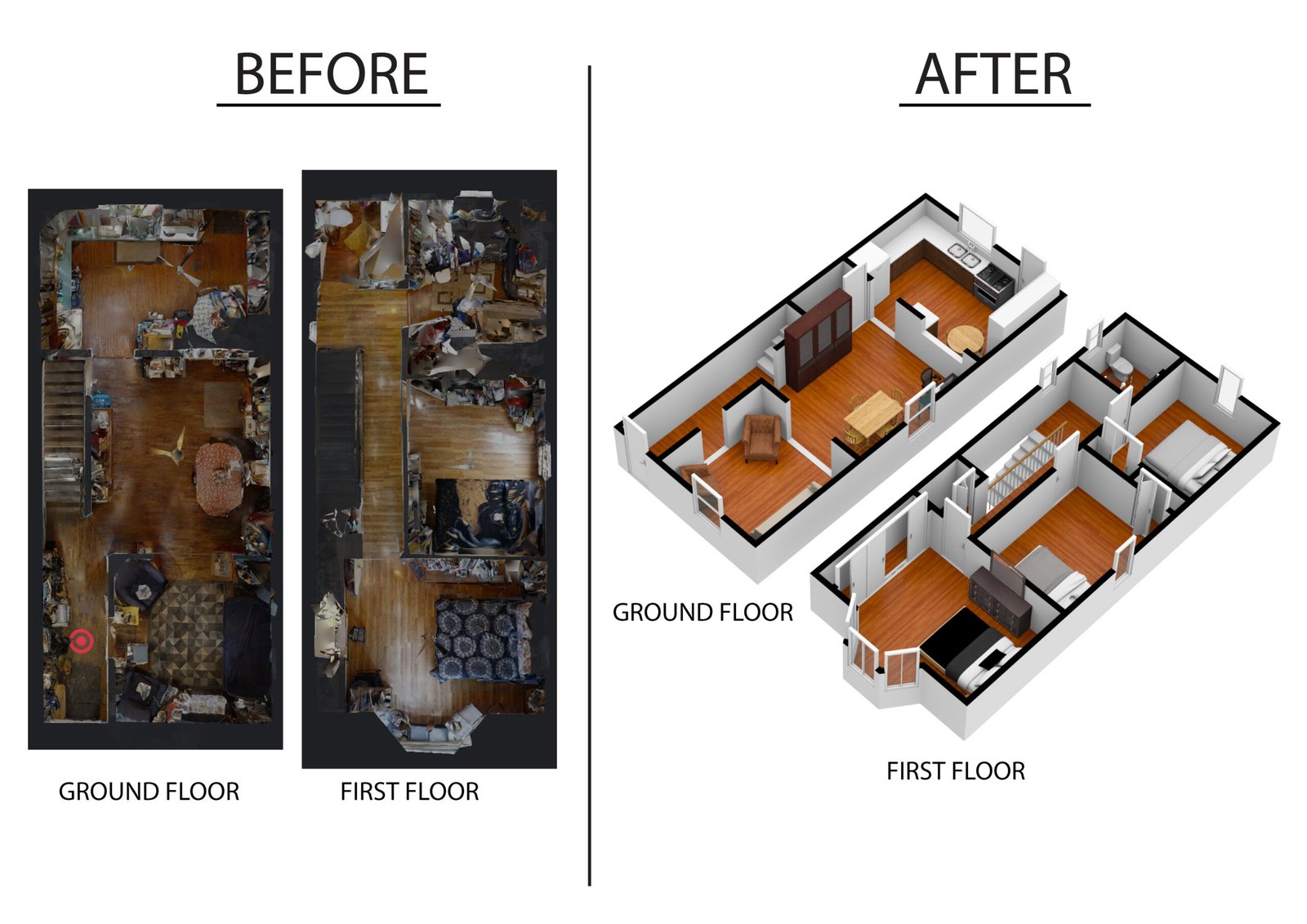 Matterport to 3D Floor Plan