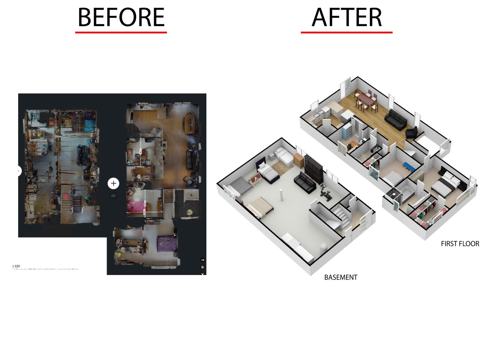 Matterport to 3D Dollhouse