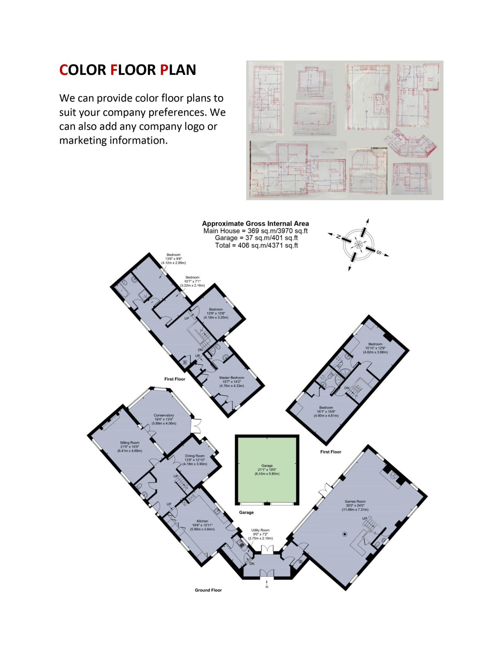Color Floor Plan
