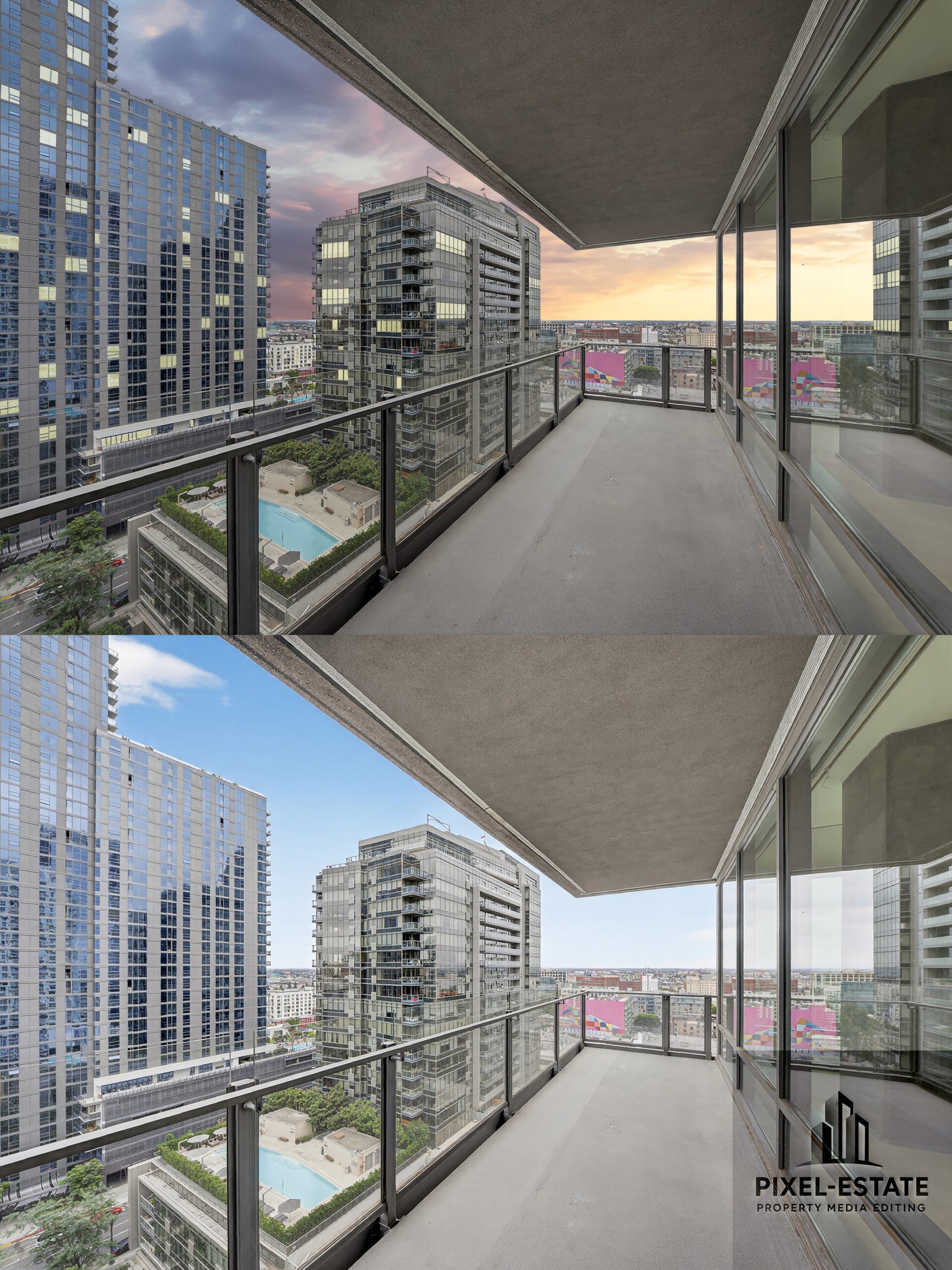 Twilight — Balcony View
