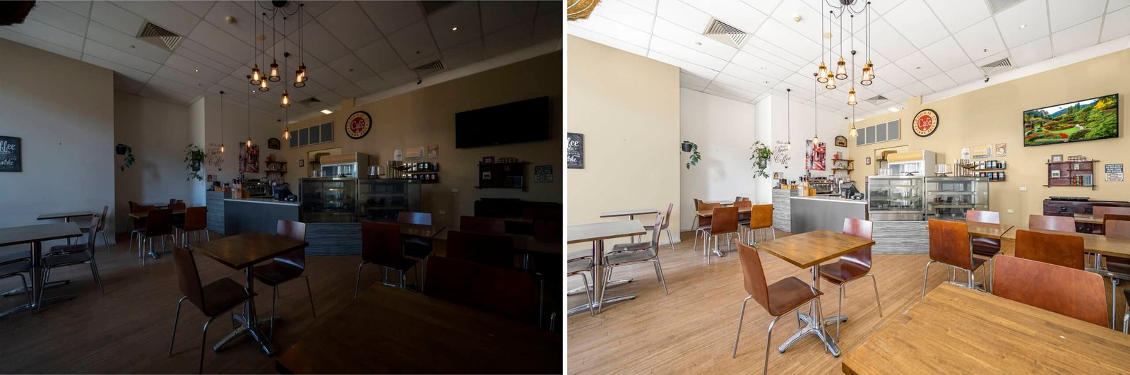 Single Bracket — Café Interior