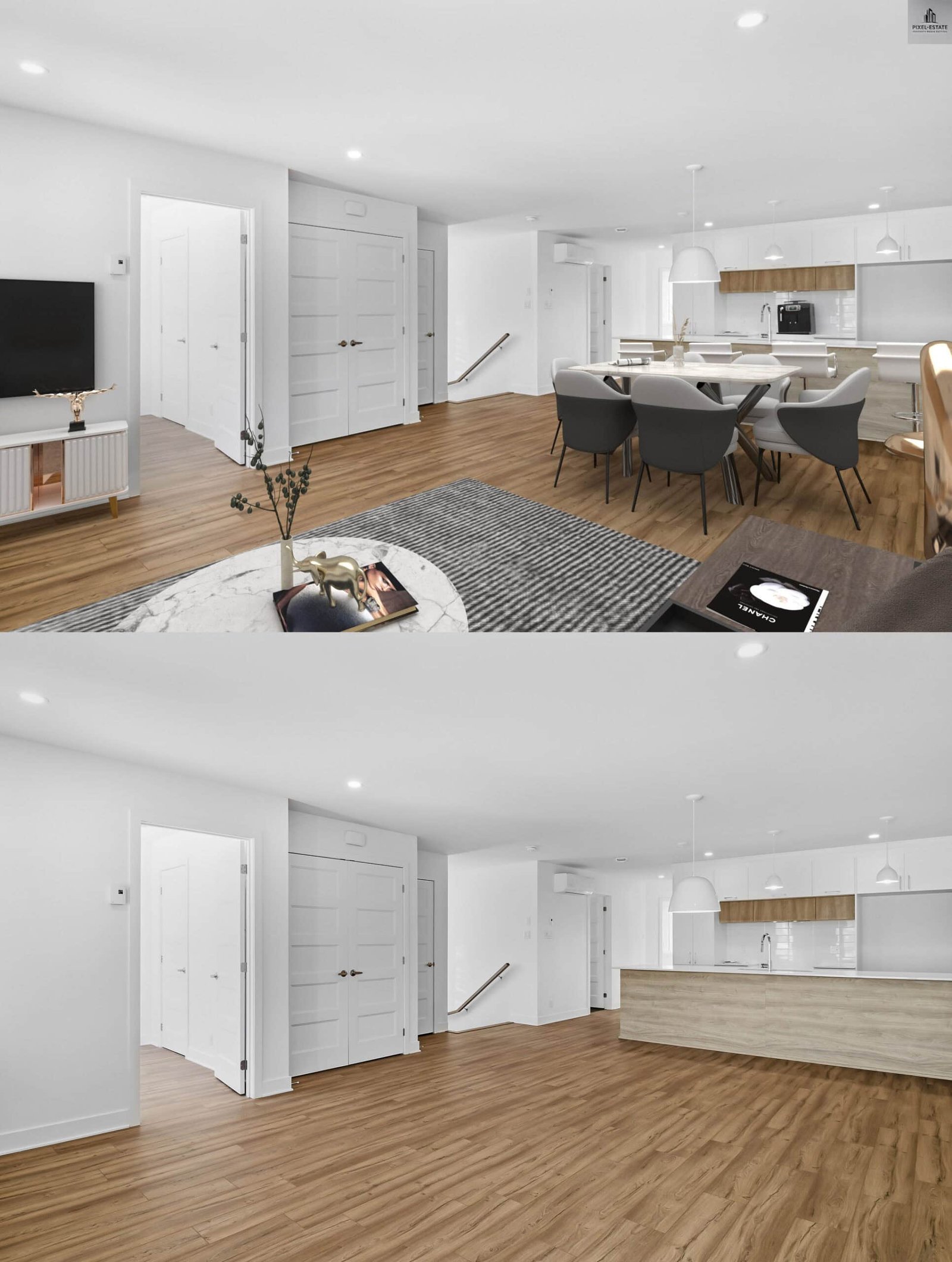 Virtual Staging — Open Plan Living